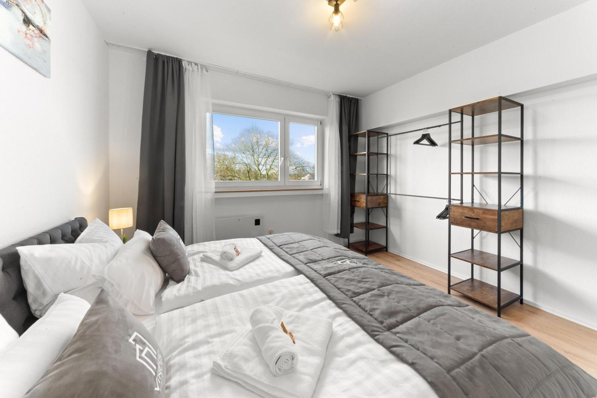 Vinful: Premium-Apartment Mit Balkon Und Parkplatz Mülheim an der Ruhr Zewnętrze zdjęcie