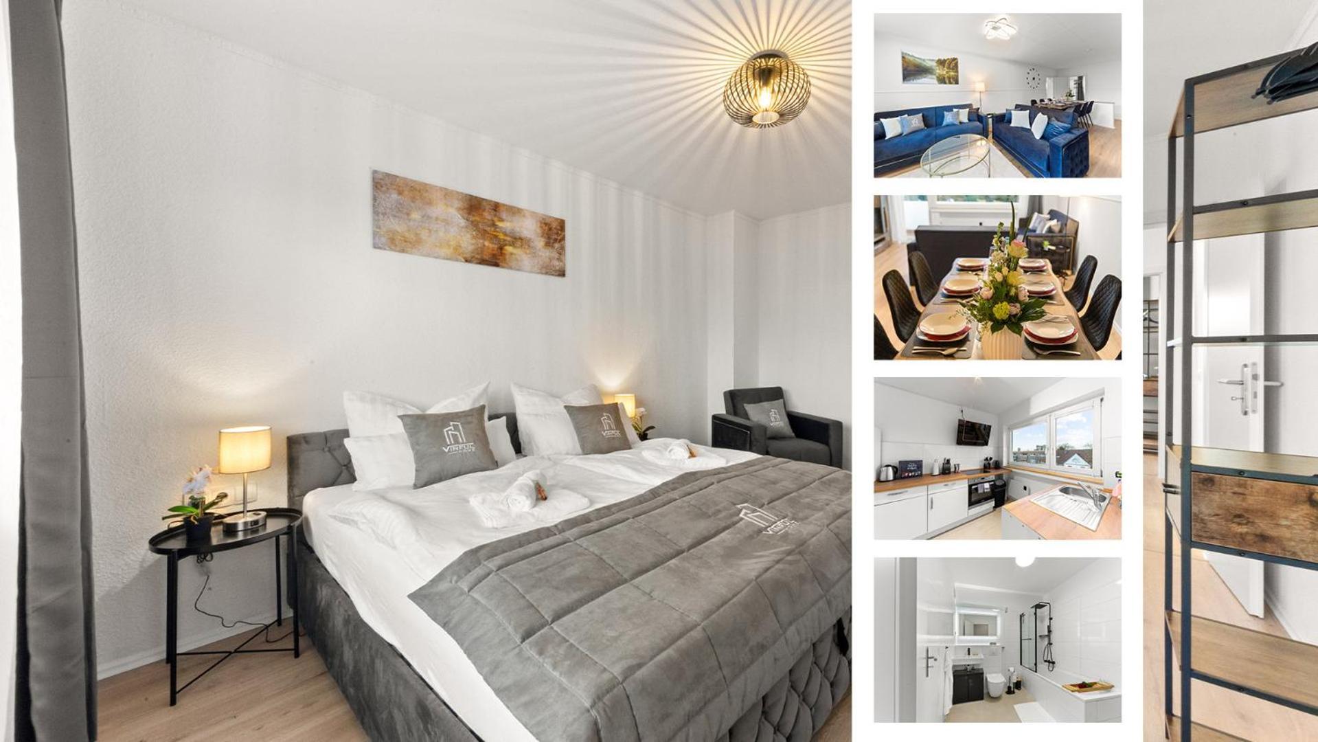 Vinful: Premium-Apartment Mit Balkon Und Parkplatz Mülheim an der Ruhr Zewnętrze zdjęcie
